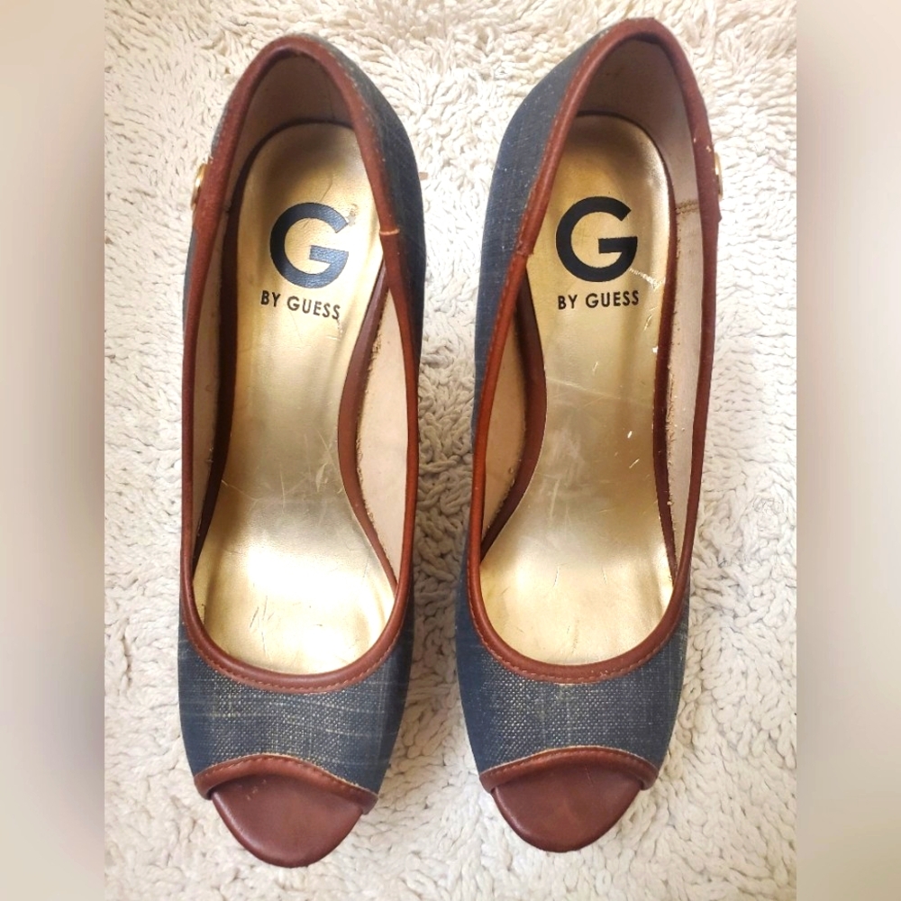 Guess 8M Jean wedges